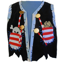 Pirate Vest 3-5 Kids Costume