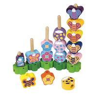 Insect Stairs Wooden Toys