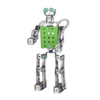 Metal Construction Toys Robot #3 Meccano Style Building