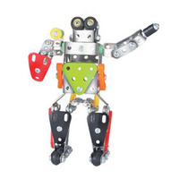 Metal Construction Toy Robot #5