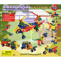 Connetrix Ensemble 40 Models 320 Piece Construction Toy Set