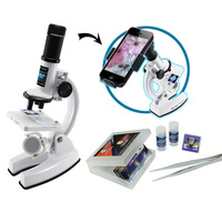 Kids Microscope Kit With Smartphone Viewer