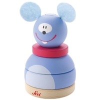 Sevi Stacking Mouse Wooden Toddler Toys