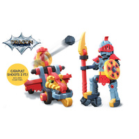 Bloco Dragon Knight  & Catapult  160 Piece Set Construction Toys