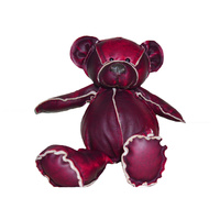 Teddy Bear Pink Cuddly Toy Soft PU Material Unique Kids Gift