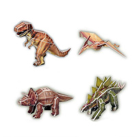 Dinosaurs Puzzles 3D Jigsaws x 5 Models