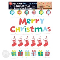 Wall Decals Removable Wall Stickers Merry Christmas